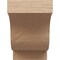 Ekena Millwork 4in. W x 6in. H x 24in. L Newport Woodgrain TimberThane Rafter Tail, Primed Tan RFTUR04X06X24NEWRCPR - alternate 3